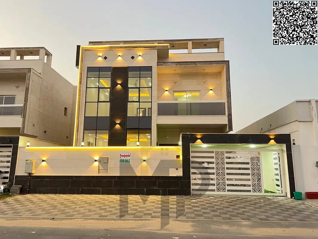 A villa at an affordable price, including electricity, water, and air conditioning, in one of Ajman's most prestigious areas. Freehold ownership for a