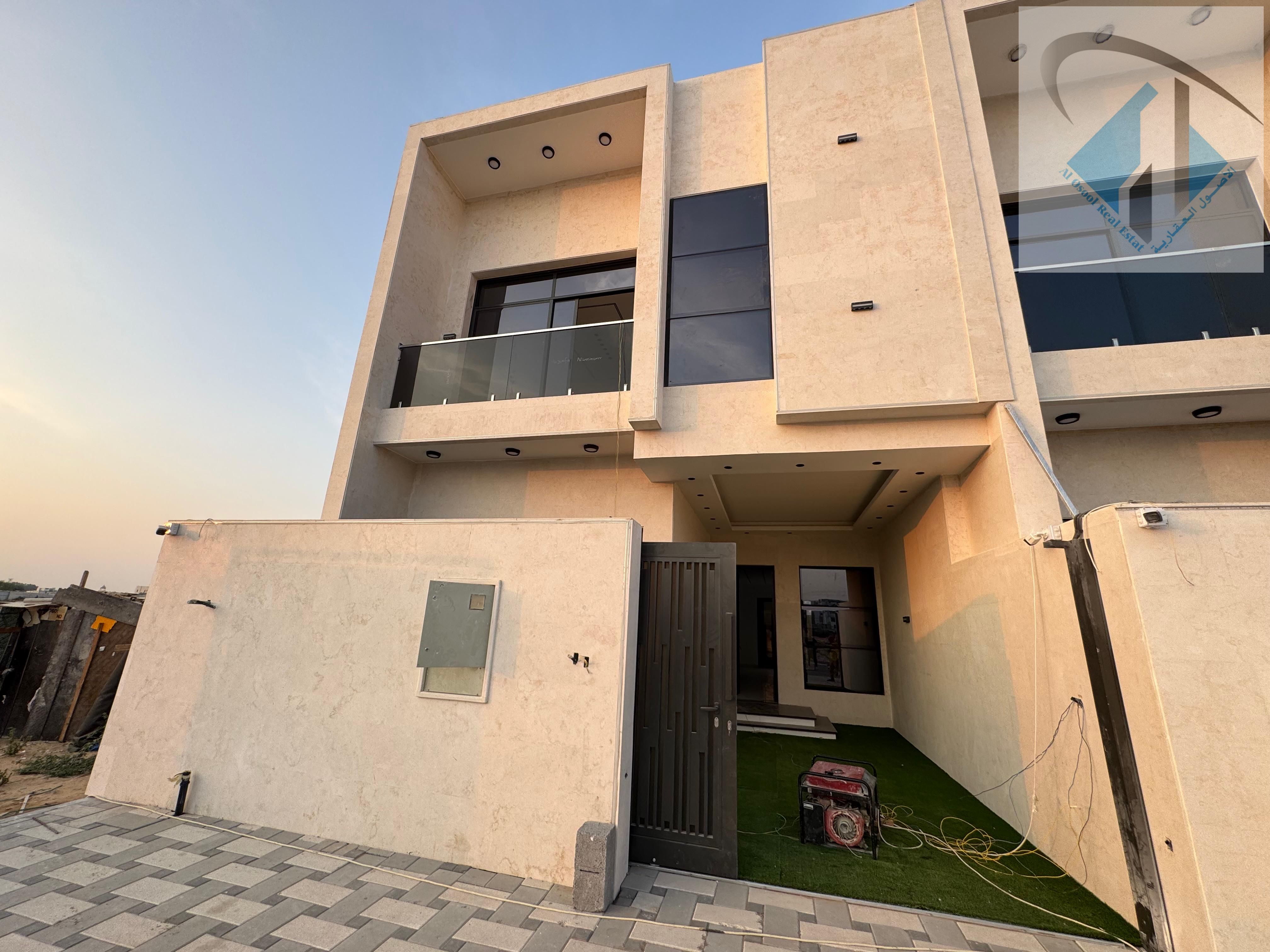 A villa with 4 bedrooms is for sale at a great price and location, including registration and ownership fees, with a monthly installment of 6000 dirha