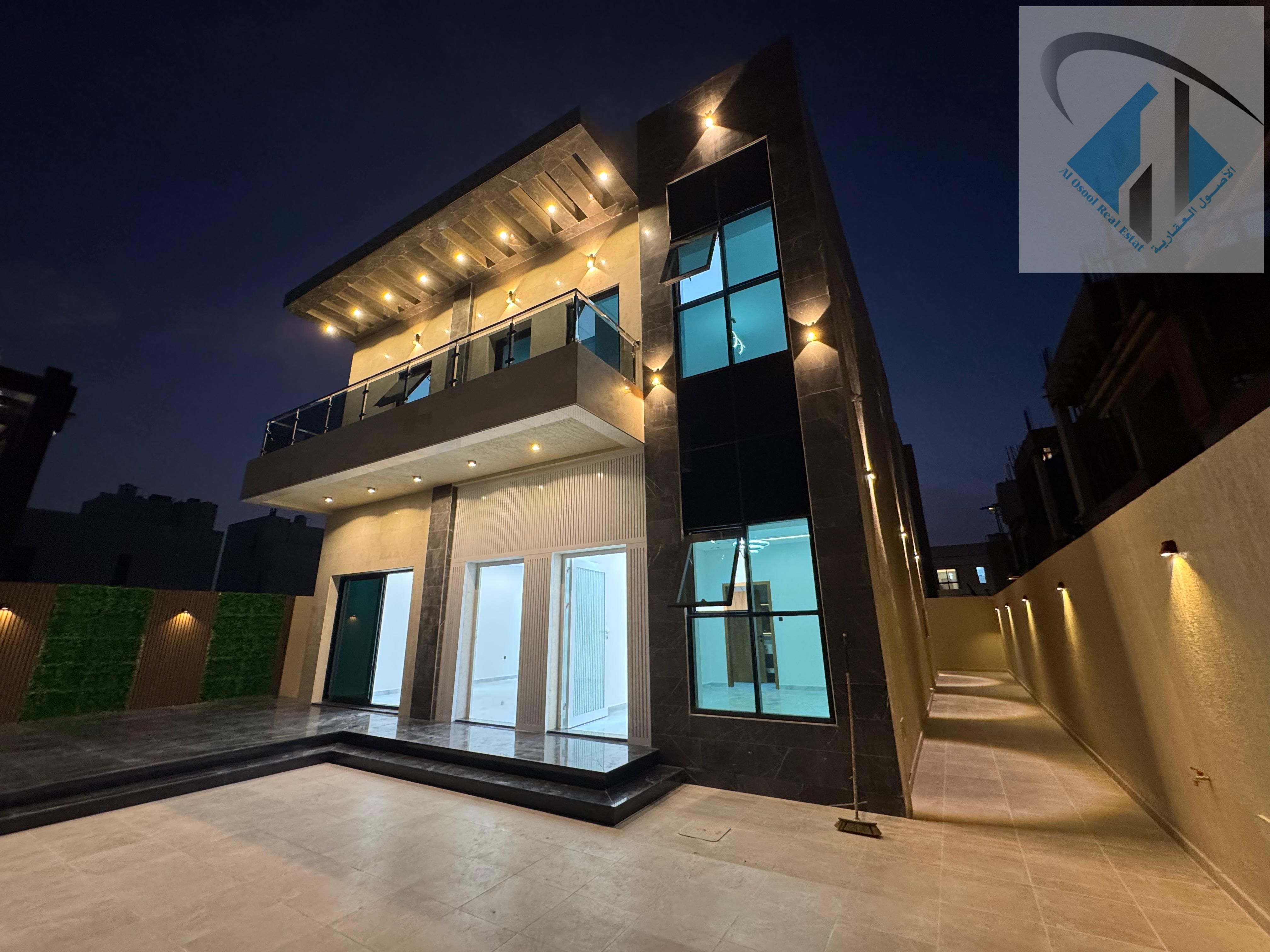 A villa with 4 bedrooms is for sale at a great price and location, including registration and ownership fees, with a monthly installment of 6000 dirha