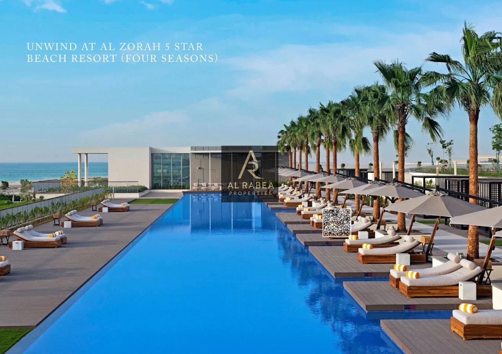 A residential project offering direct views of the Al Zorah Golf Course, surrounded by premium community services and located near the marina and the