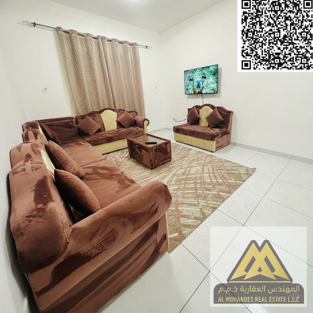 Balcony with a stunning view | 10 minutes to Ajman Corniche | Behind Al Rashidiya Park | Price includes all bills