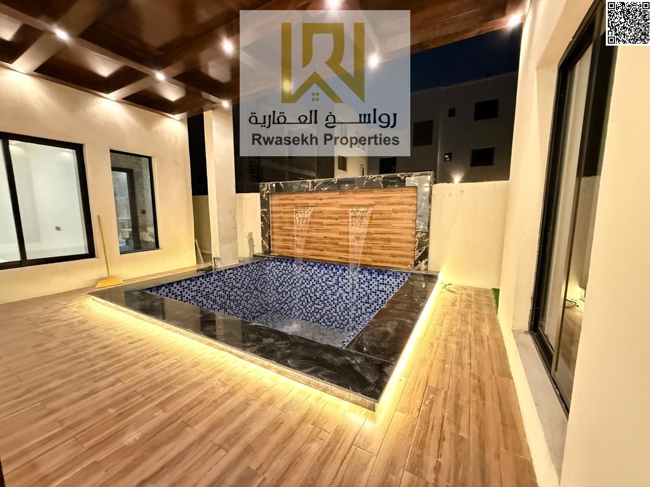 Luxury 3-Storey Villa for Sale in Al Helio 2 – Ajman | Premium Finishing | Private Pool | Freehold