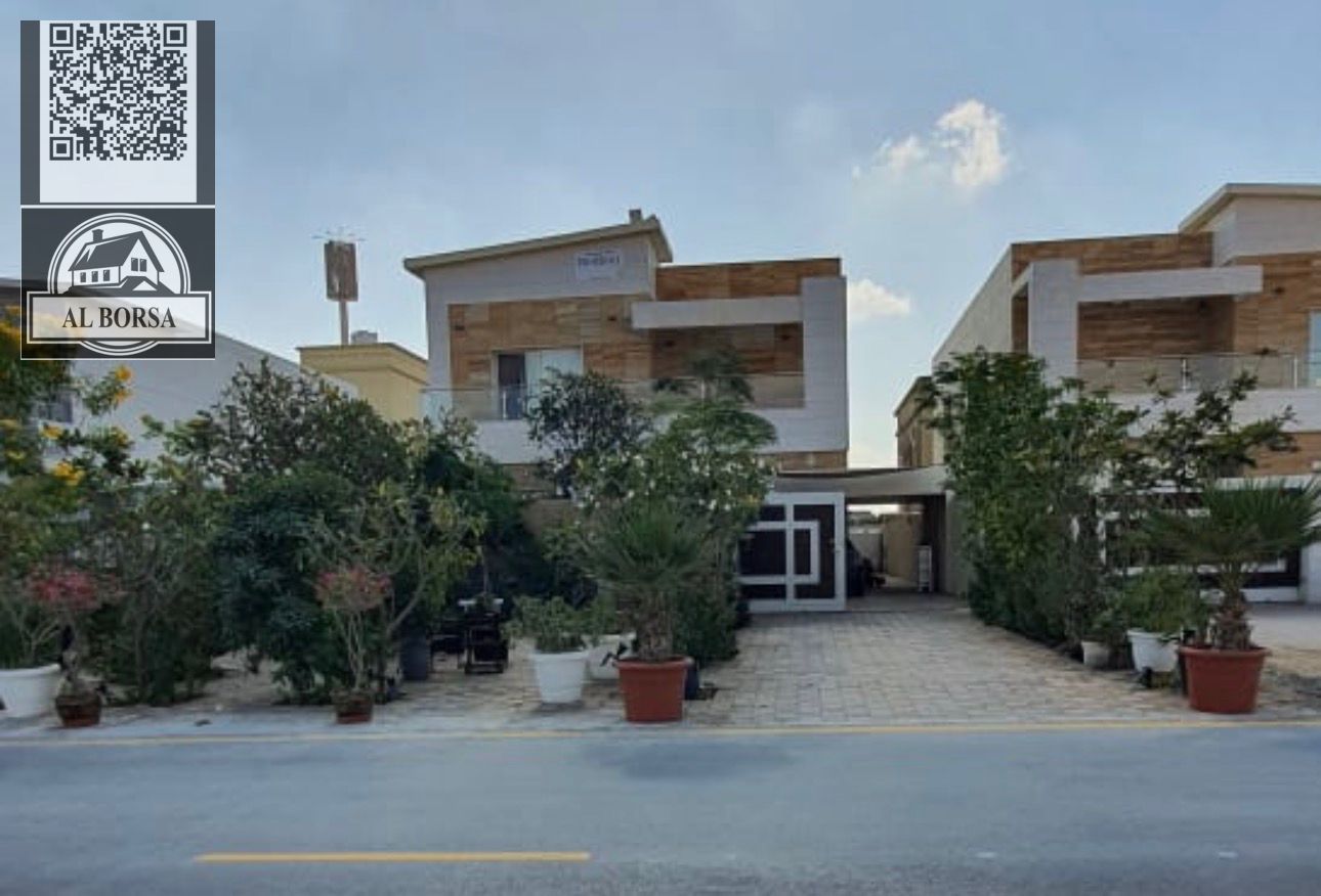 For rent: Residential/commercial villa in Al Muwaihat 1, consisting of 5 master bedrooms, a majlis (formal sitting room), and a hall.