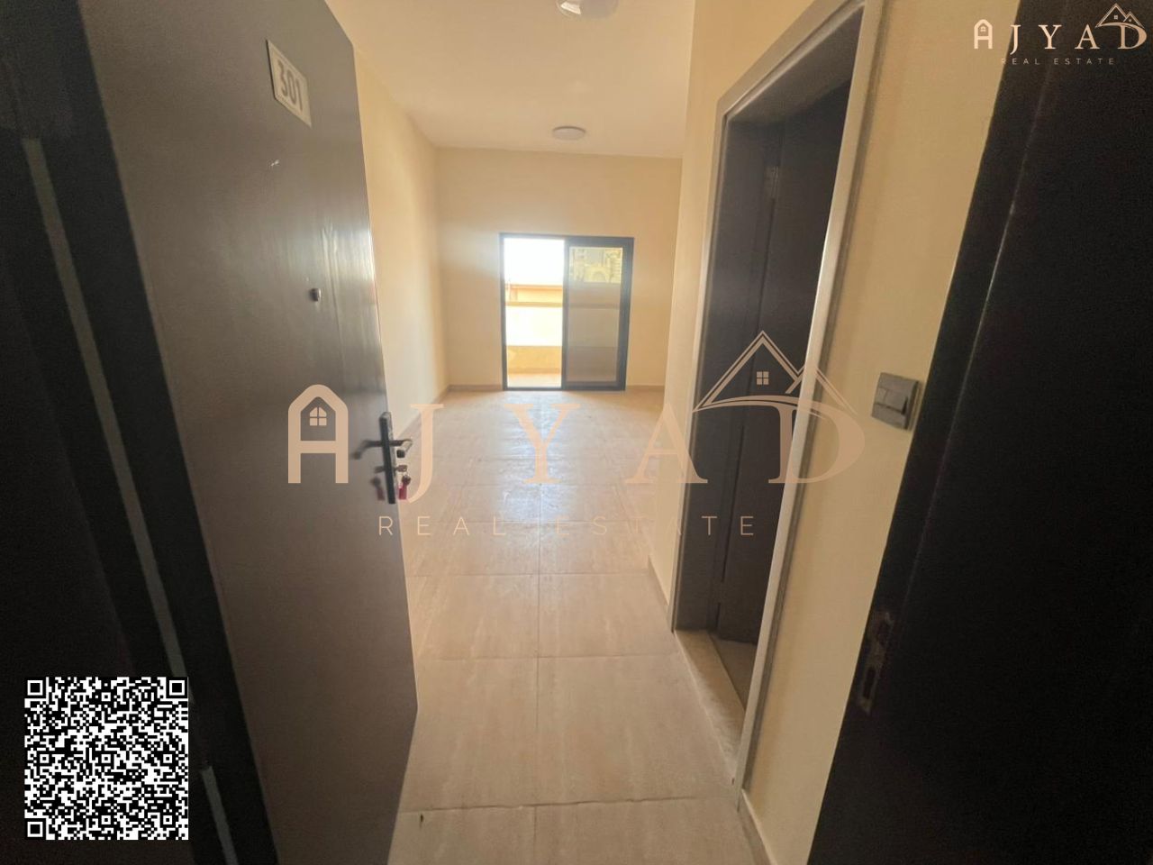 1-Bedroom Apartment for Rent in Al Rashidiya 3, Ajman – Opposite Ladies’ Park, Balcony Included