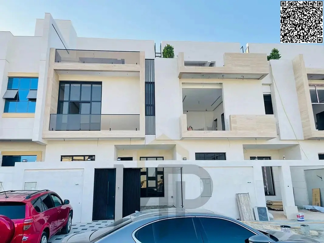 Luxury villa for sale, including registration fees, electricity, and water, in one of Ajman's most prestigious areas. Freehold ownership for all natio