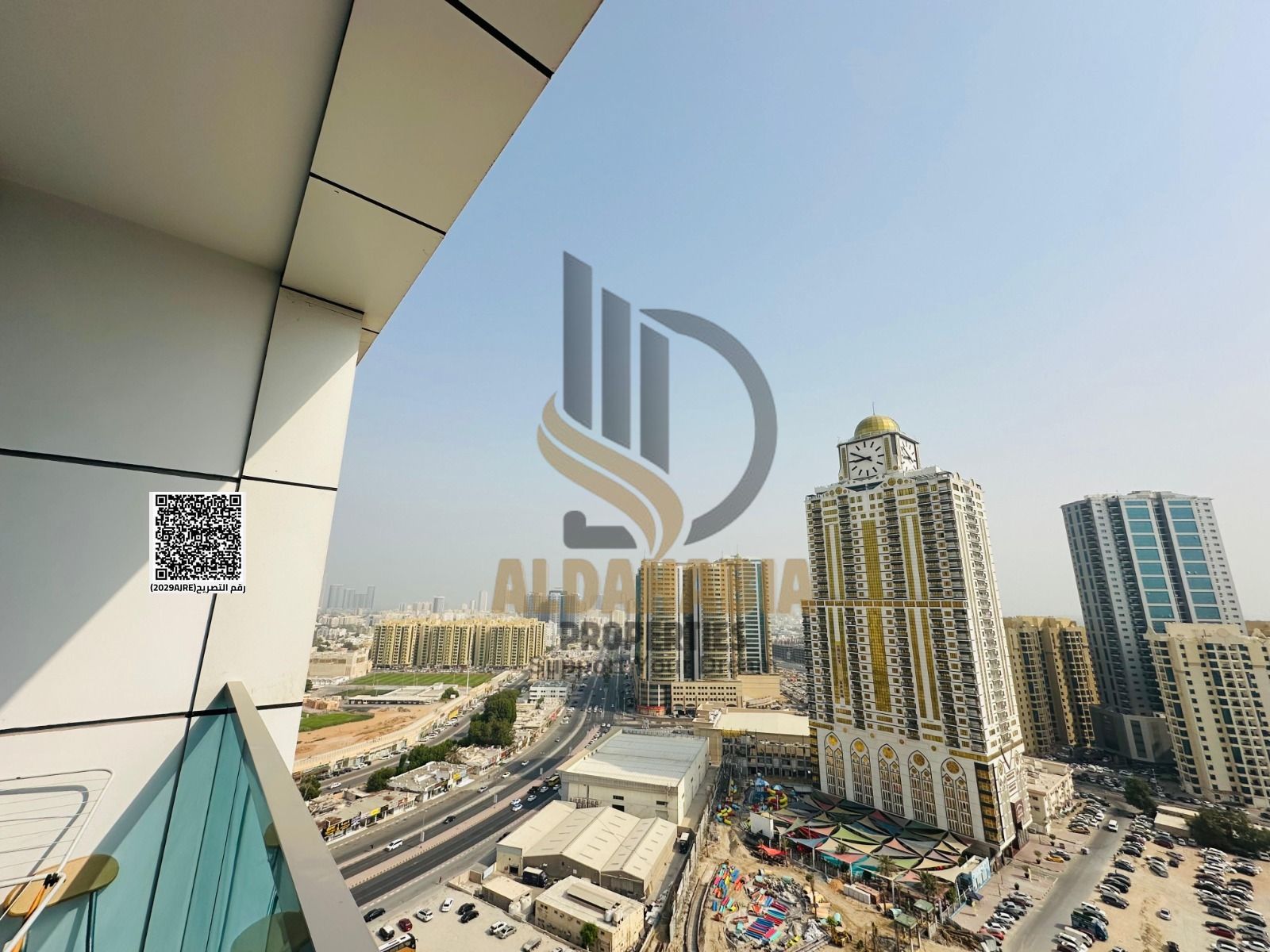For Sale – 1-Bedroom Apartment in Al Gulfa Towers with Open View of the Clock Tower