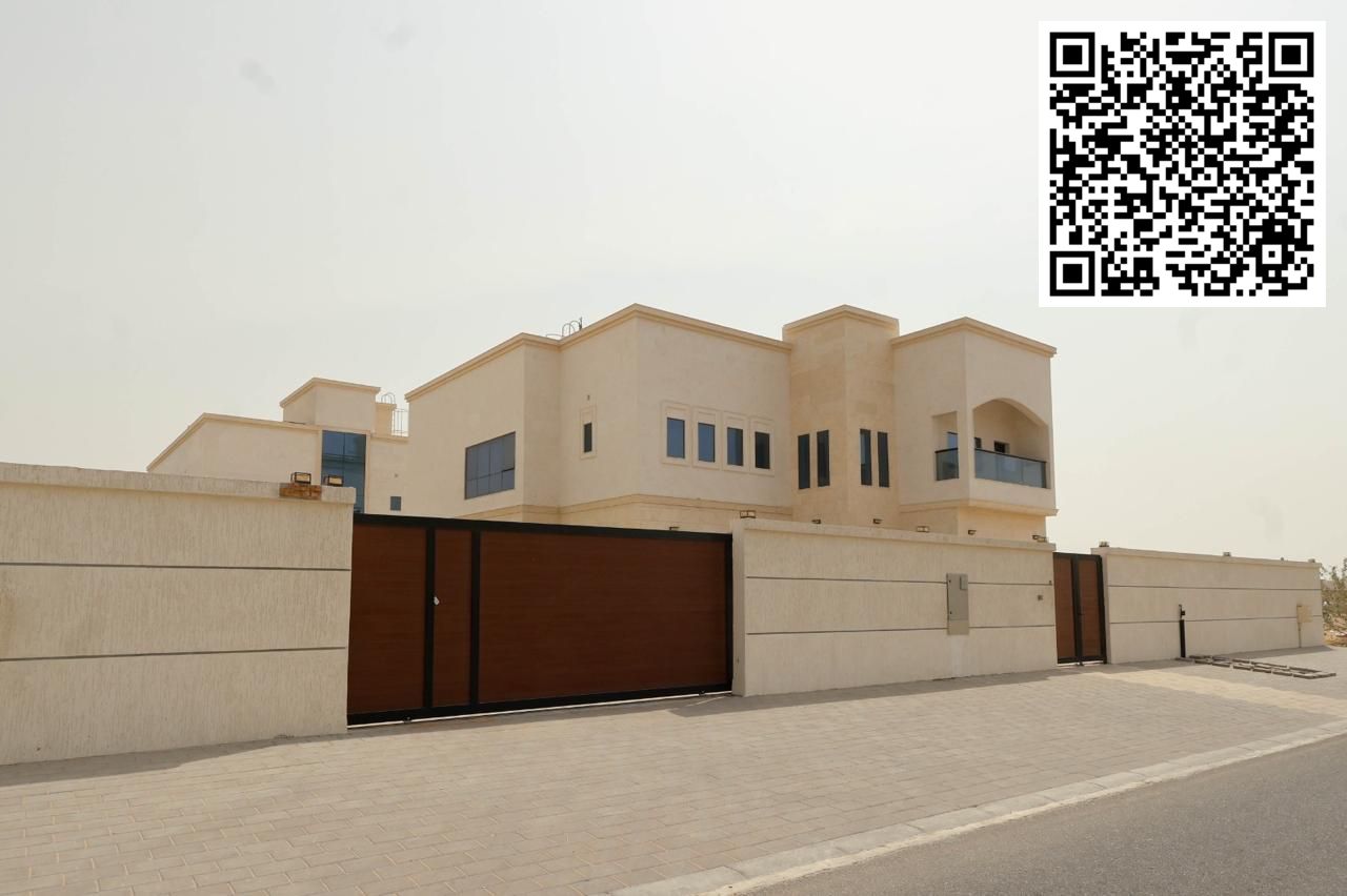 Own a luxurious villa in Al Hooshi – Sharjah | 3 villas available | 5 bedrooms | Internal elevator | Majlis and 2 living rooms | Private garden | 9