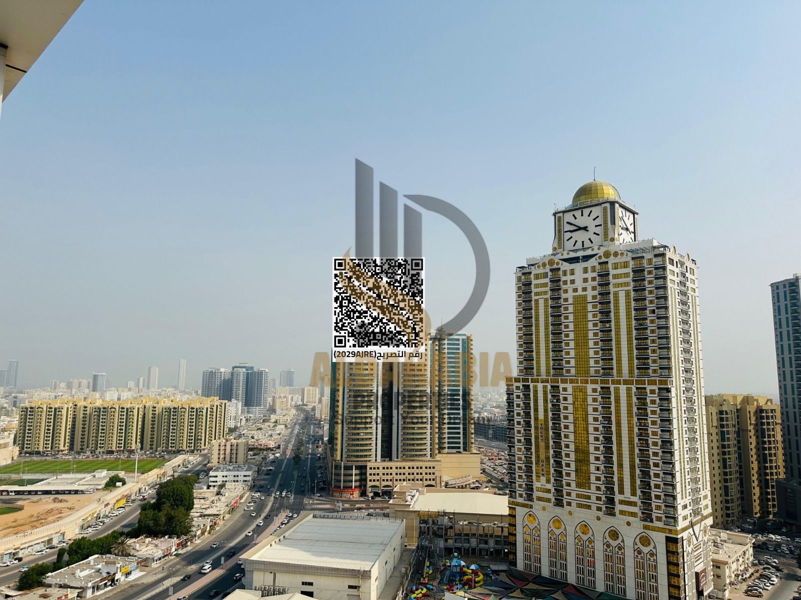 For Sale – 1 Bedroom Apartment in Al Gulfa Towers, featuring a beautiful open view of the Clock Tower. A prime location with excellent facilities, ide
