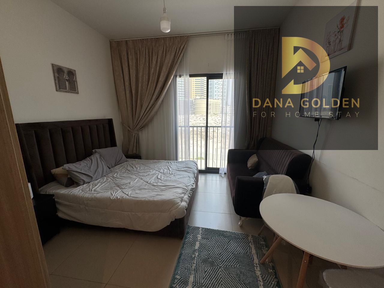 studio 5500 AED sea view with internet, gym, parking and swimming pool