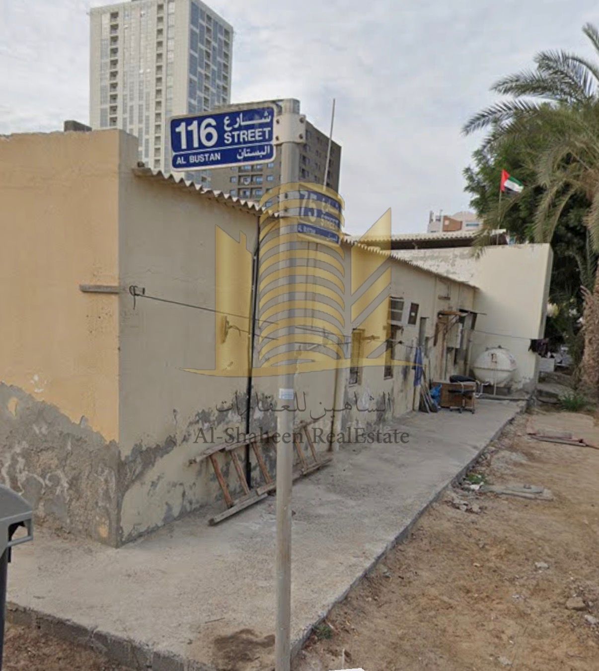 Arab house for sale in Al Bustan area, very close to Al Mina Street