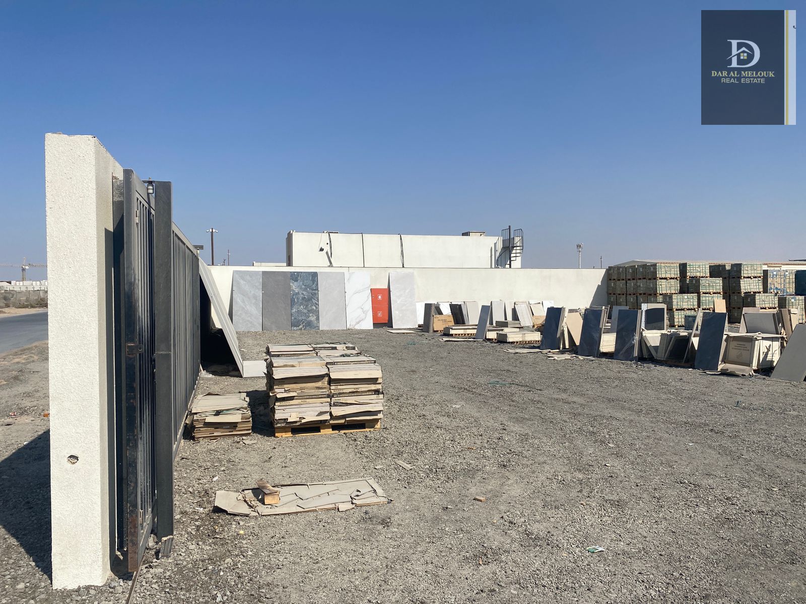 For Rent in Sharjah Al Sajaa Industrial Area Fenced Land Area 60,000 sq ft, Prime Location
