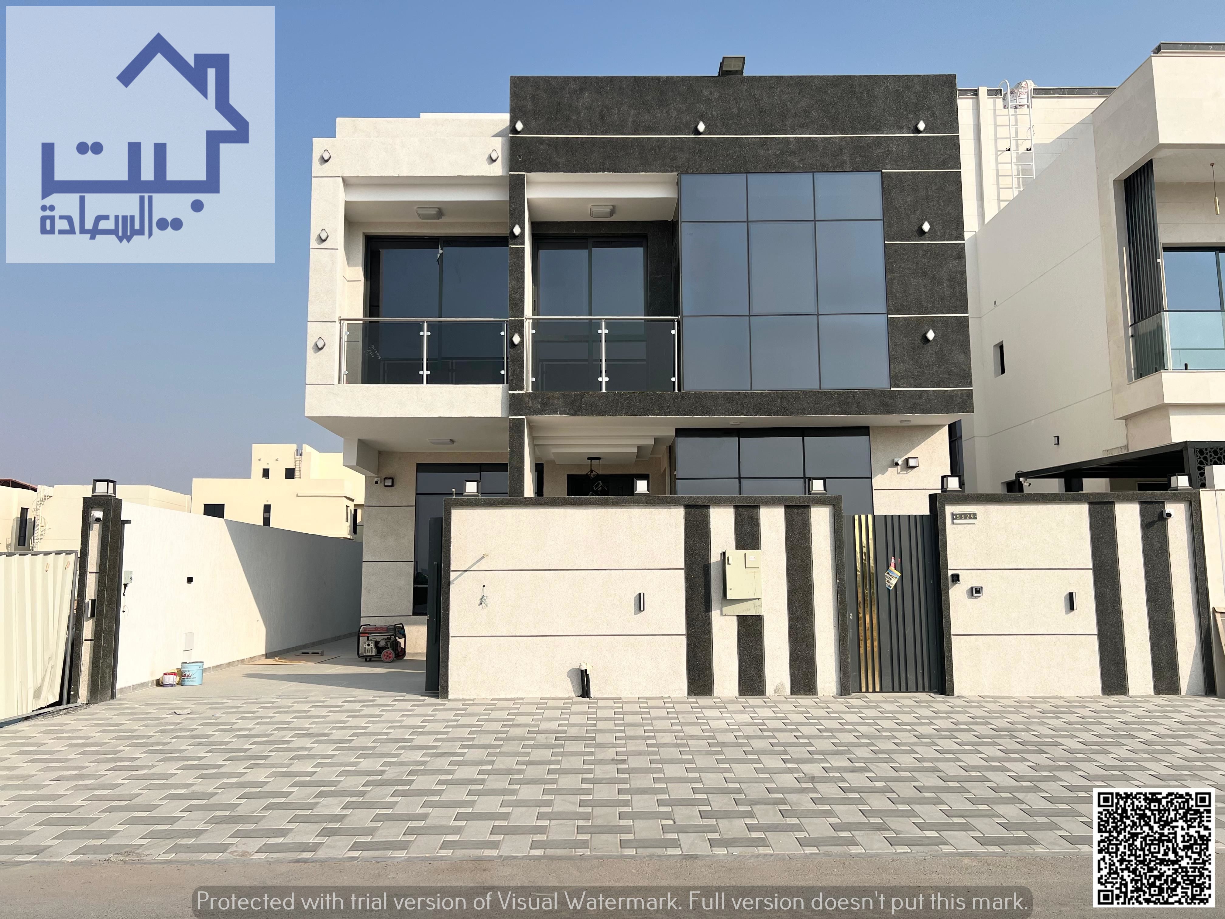For Sale: Modern villa in Al Helio 2, Ajman. Ready to move in, central AC, prime location, freehold ownership for all nationalities.