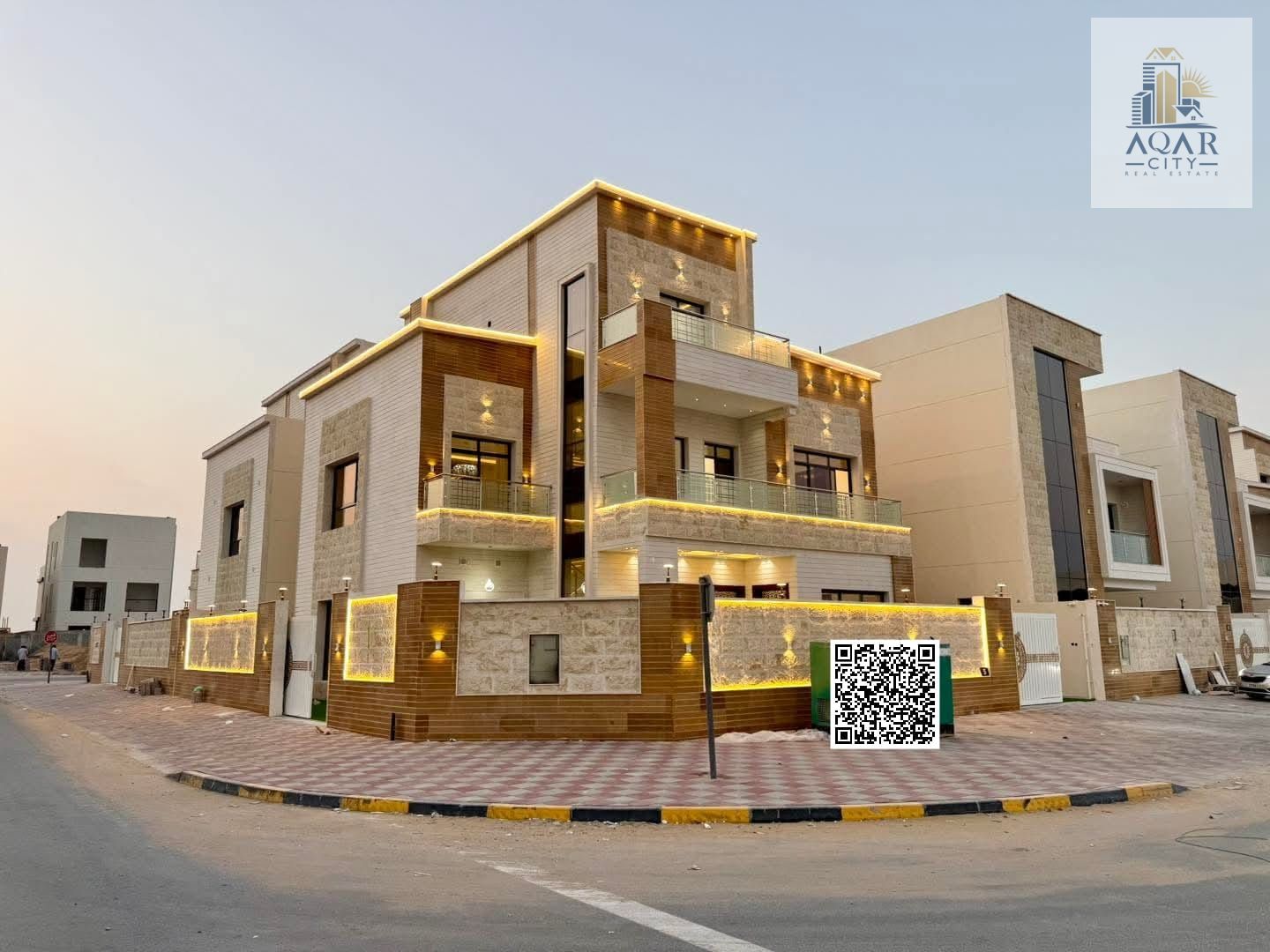 **A strategic location near all services Excellent location on a main street next to a mosque, including central air conditioning and negotiable, and a spacious area **Easy access to main roads** (for all services) **A quiet and family neighborhood