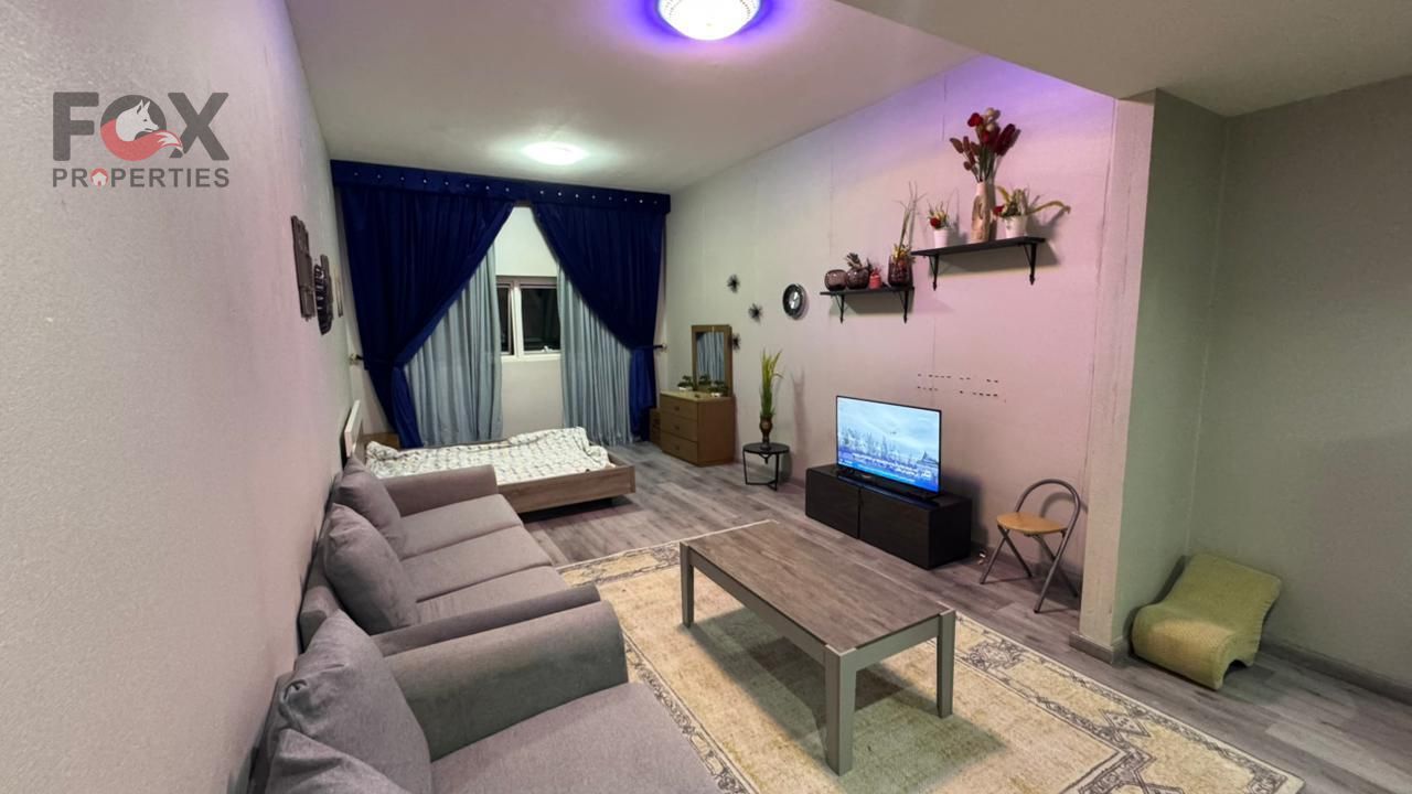 Own a spacious studio | Gym | Swimming Pool | Parking | Located in Ajman One Towers, Al Rashidiya – Ajman