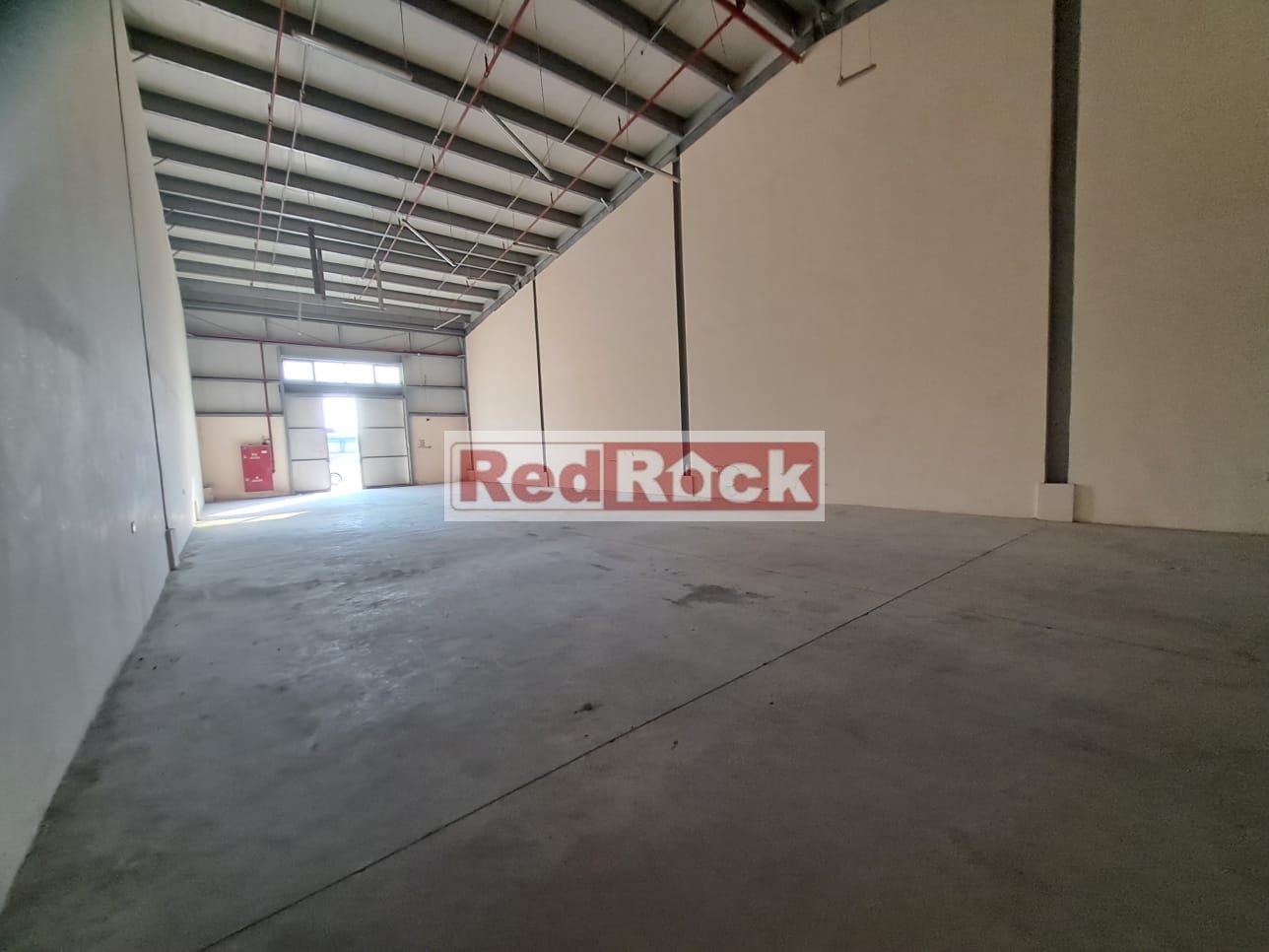 Road Facing Pillar Free Warehouse at Aed 150k