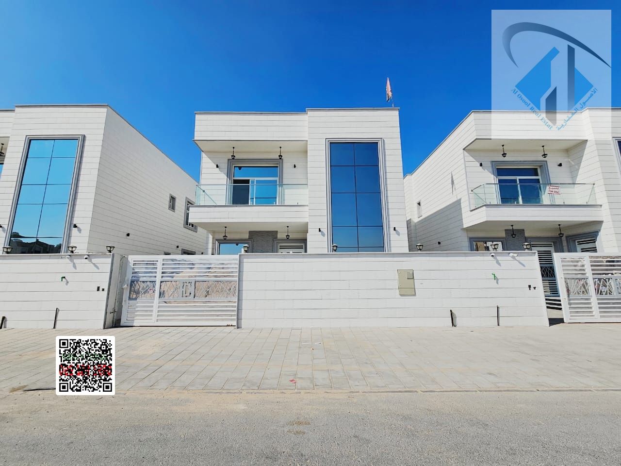 A stunning villa, including registration fees and air conditioning, at a special price opposite Sheikh Mohammed Bin Zayed Road. Freehold ownership, pr
