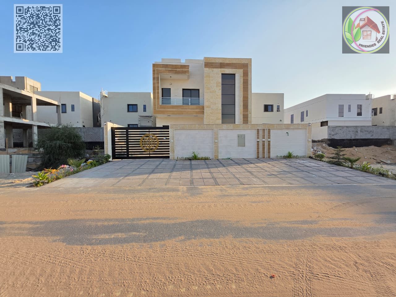 Villa in Al Helio 2, Ajman | Registration fees included | Freehold for all nationalities | Close to the mosque and all services