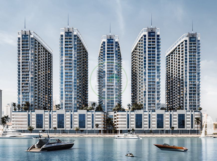 Ajman Creek Tower | 2 BHK From 1,587 SQFT AED 1.22 M | AED 773/SQFT | 10% DP | 1%/Month | 60 /40 Plan