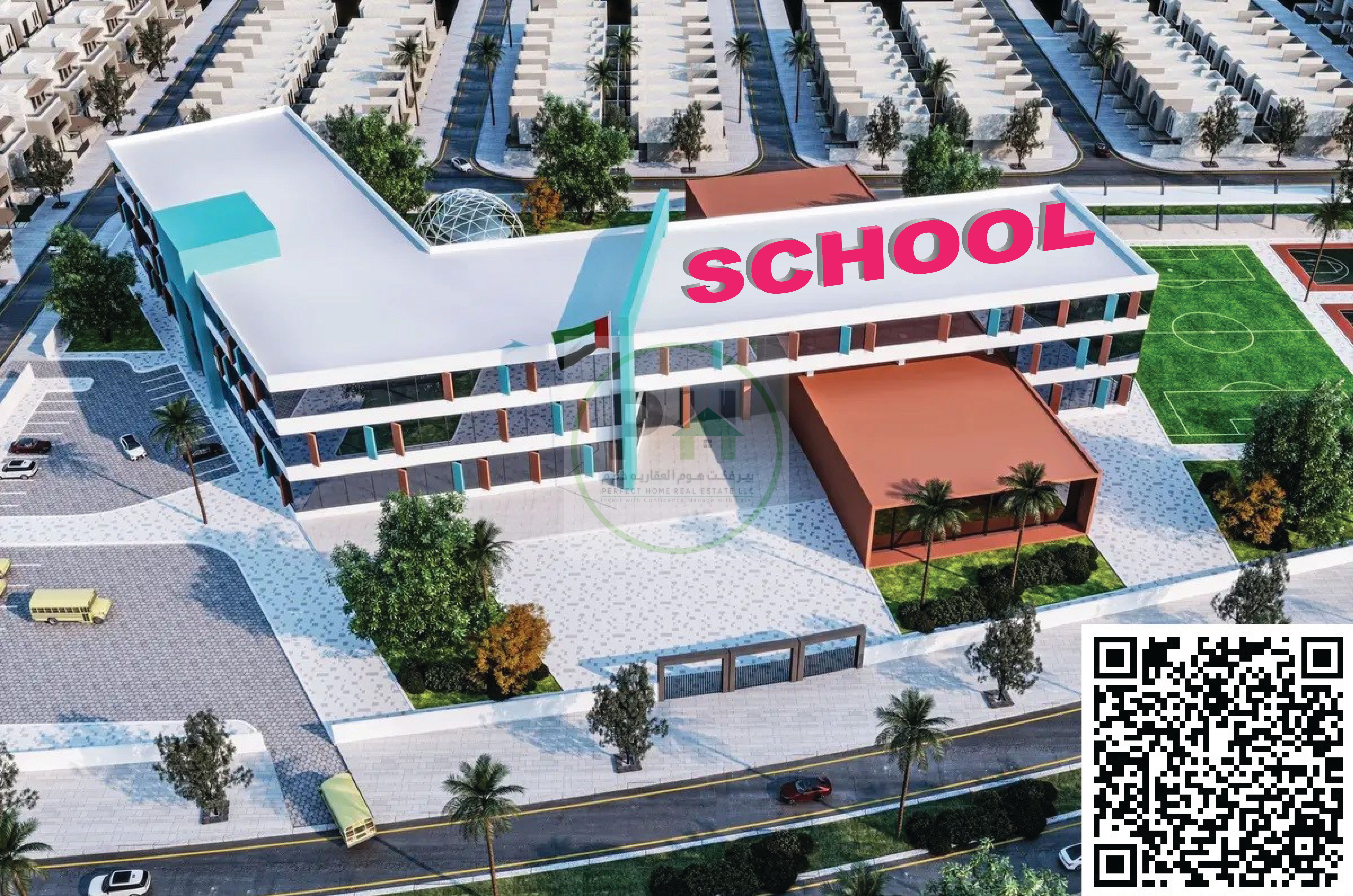 Freehold G+2 School Plot in UAQ | BUA 365,730 SQFT | AED 35 M | AED 96 / BUA SQFT | High ROI |