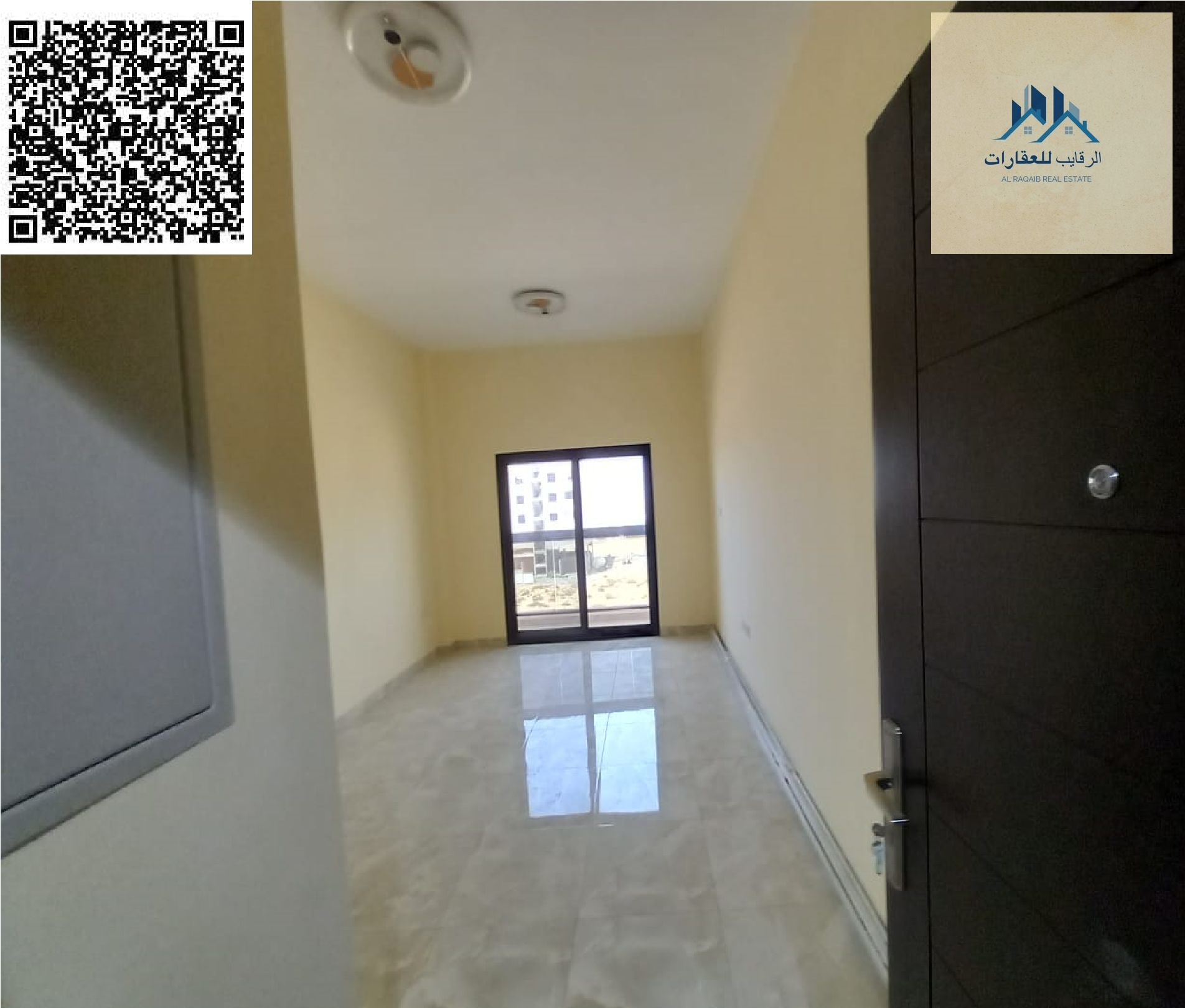 For rent - 2 bedrooms and a hall with a balcony in Al Alia area, Ajman | First tenant