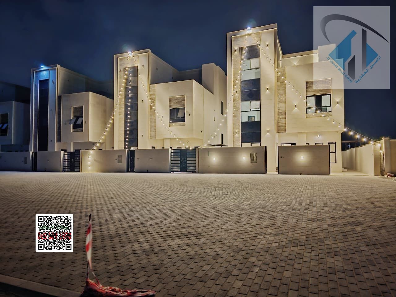 A villa for sale in a prime location opposite the mosque, with a 30-meter setback. It features 3 floors, 6 rooms, and very spacious layouts. Registrat