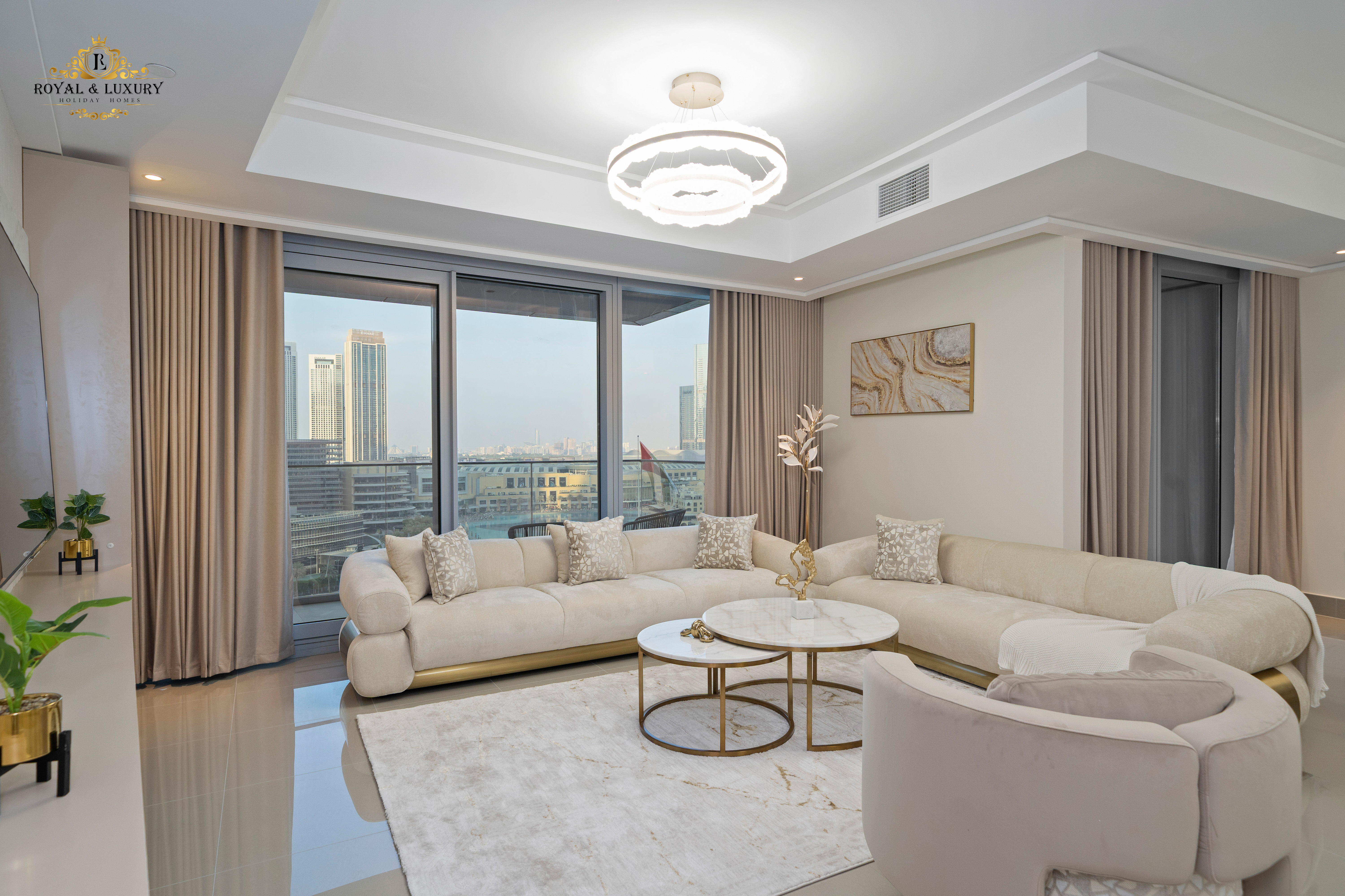 Full Burj Khalifa and Dubai Fountain View - With Maids Room - All Bills Inclusive