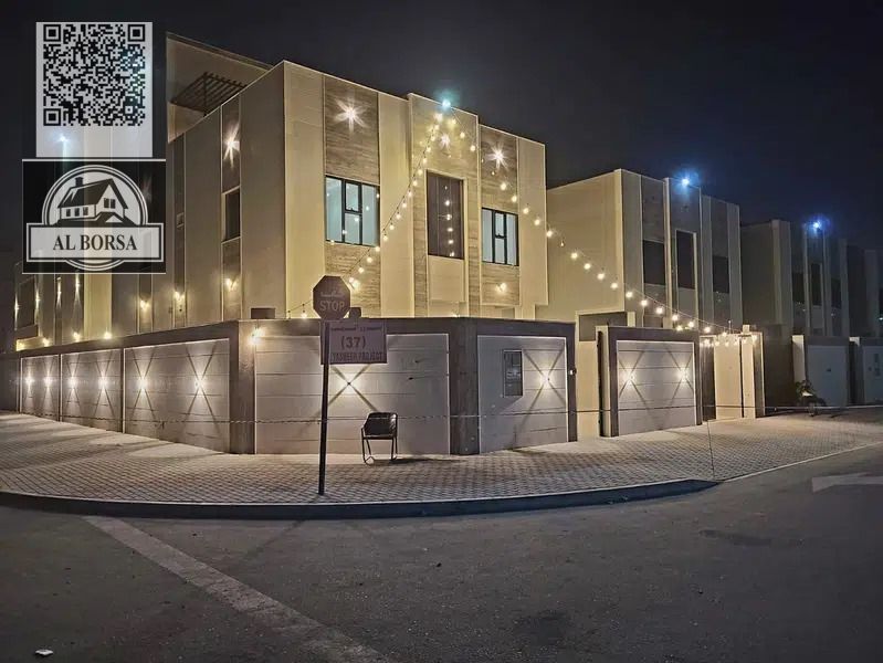 Villa for rent in Ajman Al Zahia on the corner of two streets, beautiful location, payment facilities