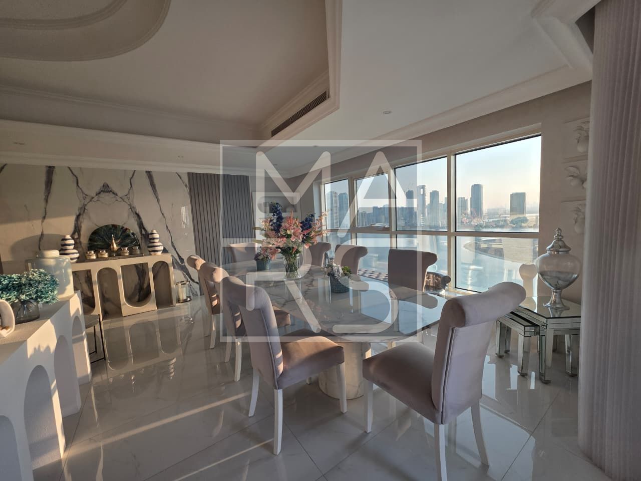 Spacious 3BHK with Full Sea View – Shahad Tower