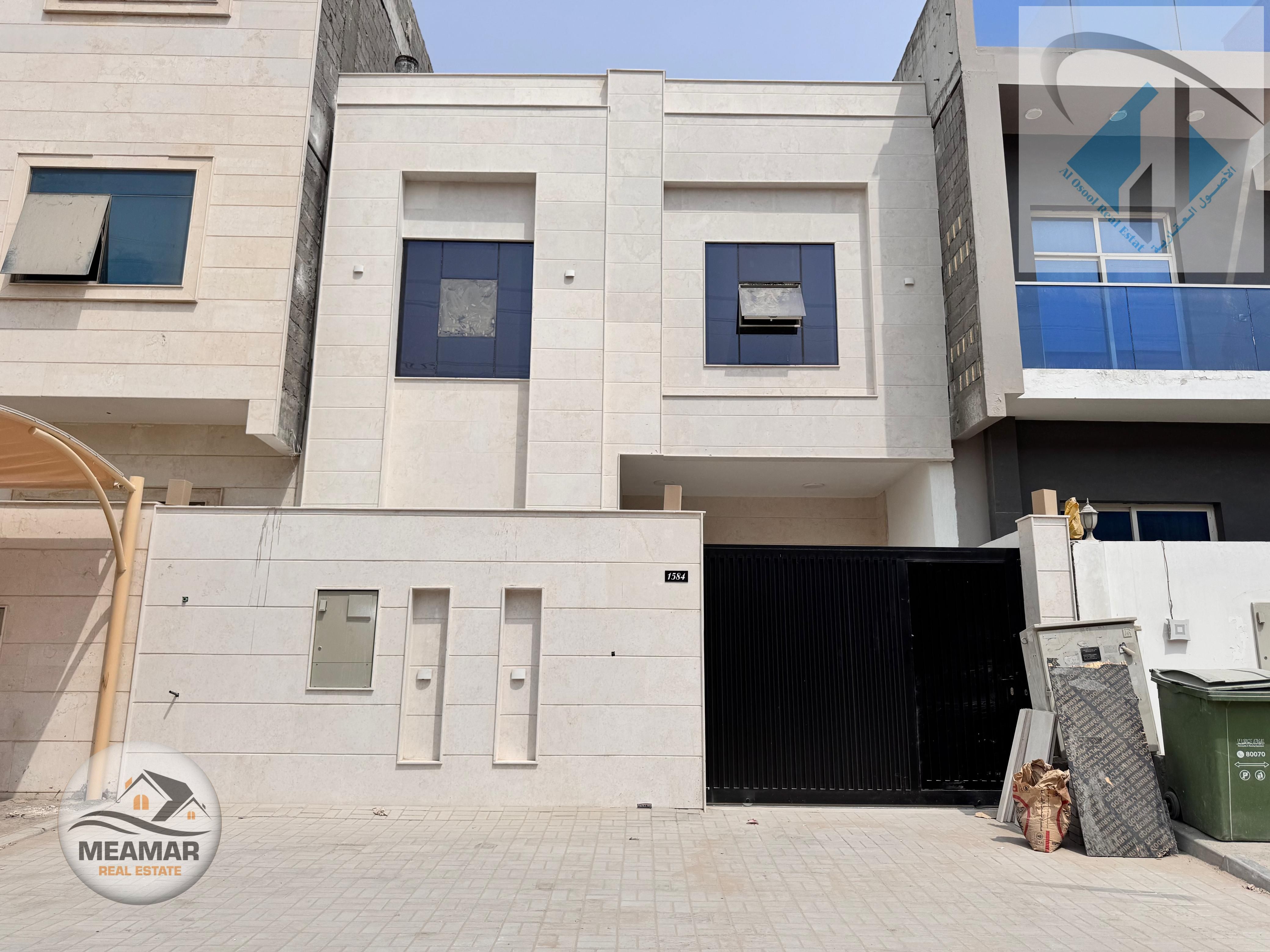 New villa in Al Yasmin, excellent price, excellent location, close to services