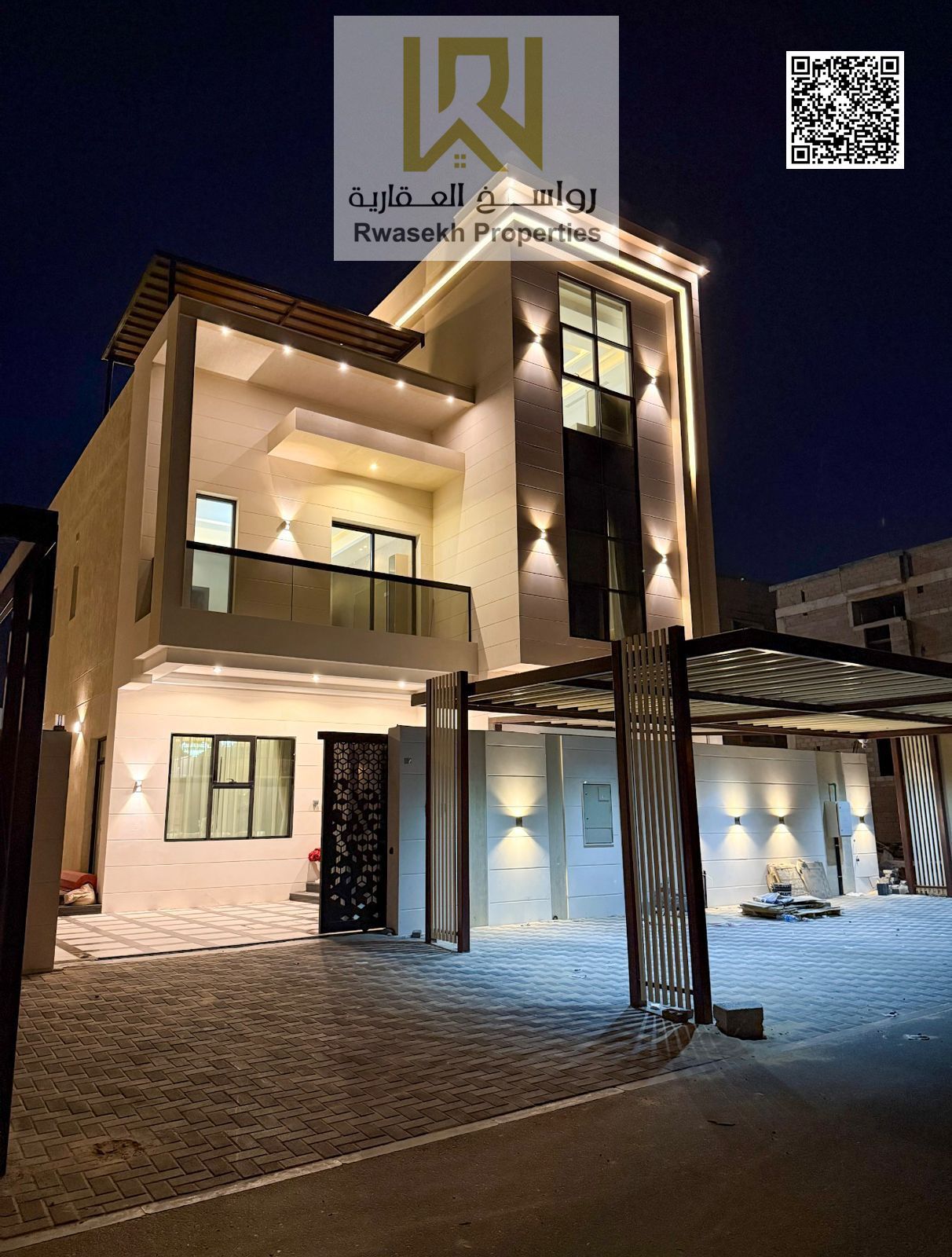 Luxury Villa for Sale in Al Amrah, Ajman – Spacious Layout & Premium Finishes