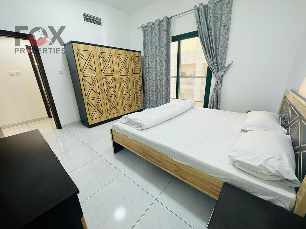 One bedroom and living room apartment for monthly rent in Al Rashidiya 2, Ajman, behind Al Rashidiya Park. All bills included. Close to all services.