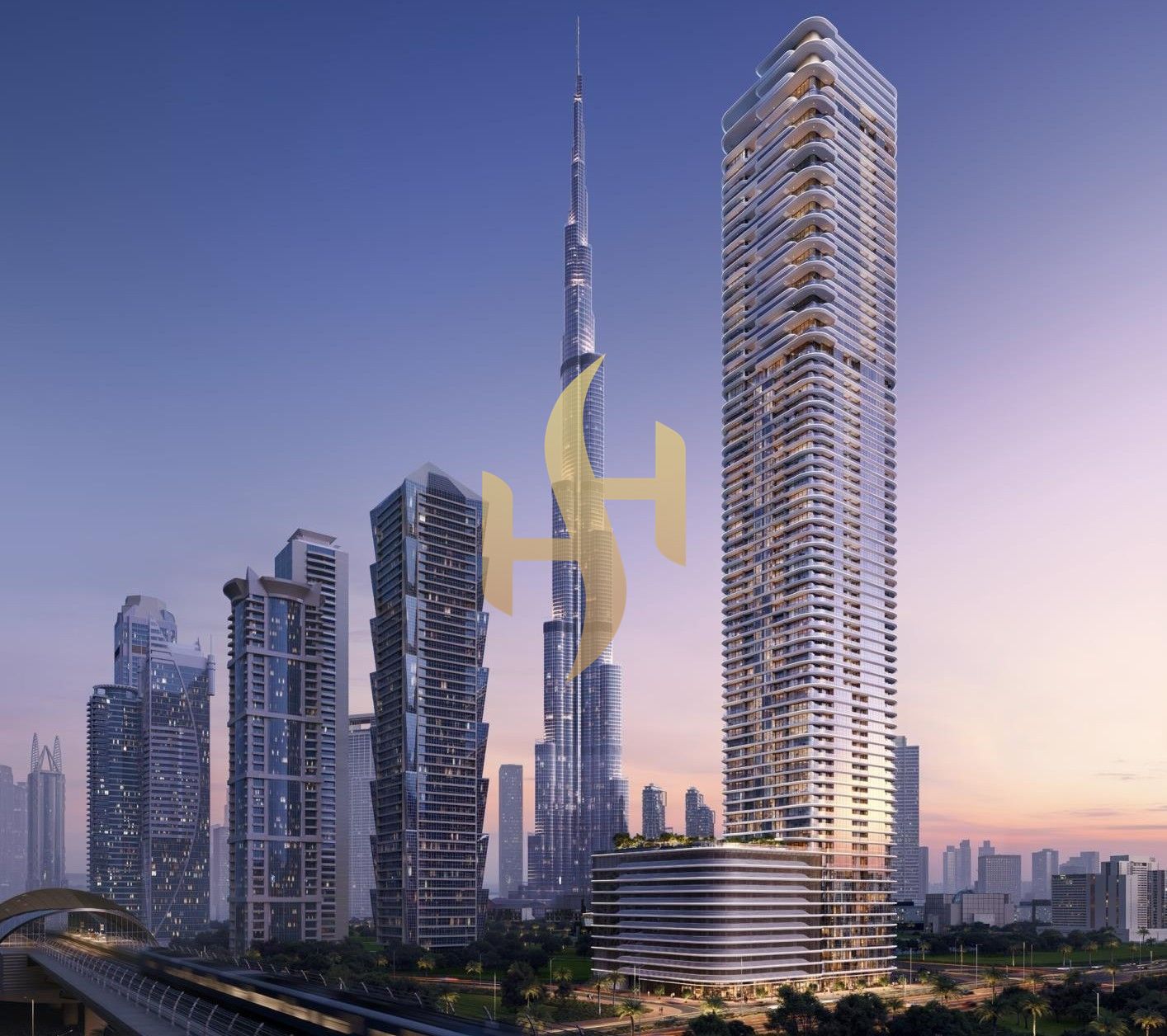 VERY HIGH FLOOR / 0% COMMISSION / NEXT TO DOWNTOWN