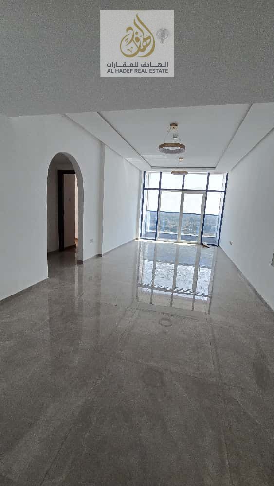 Annual rent in Ajman, Al Nuaimiya 3 area, next to Dubai Islamic Bank and the children's park. The building is for families. Two bedrooms and a living