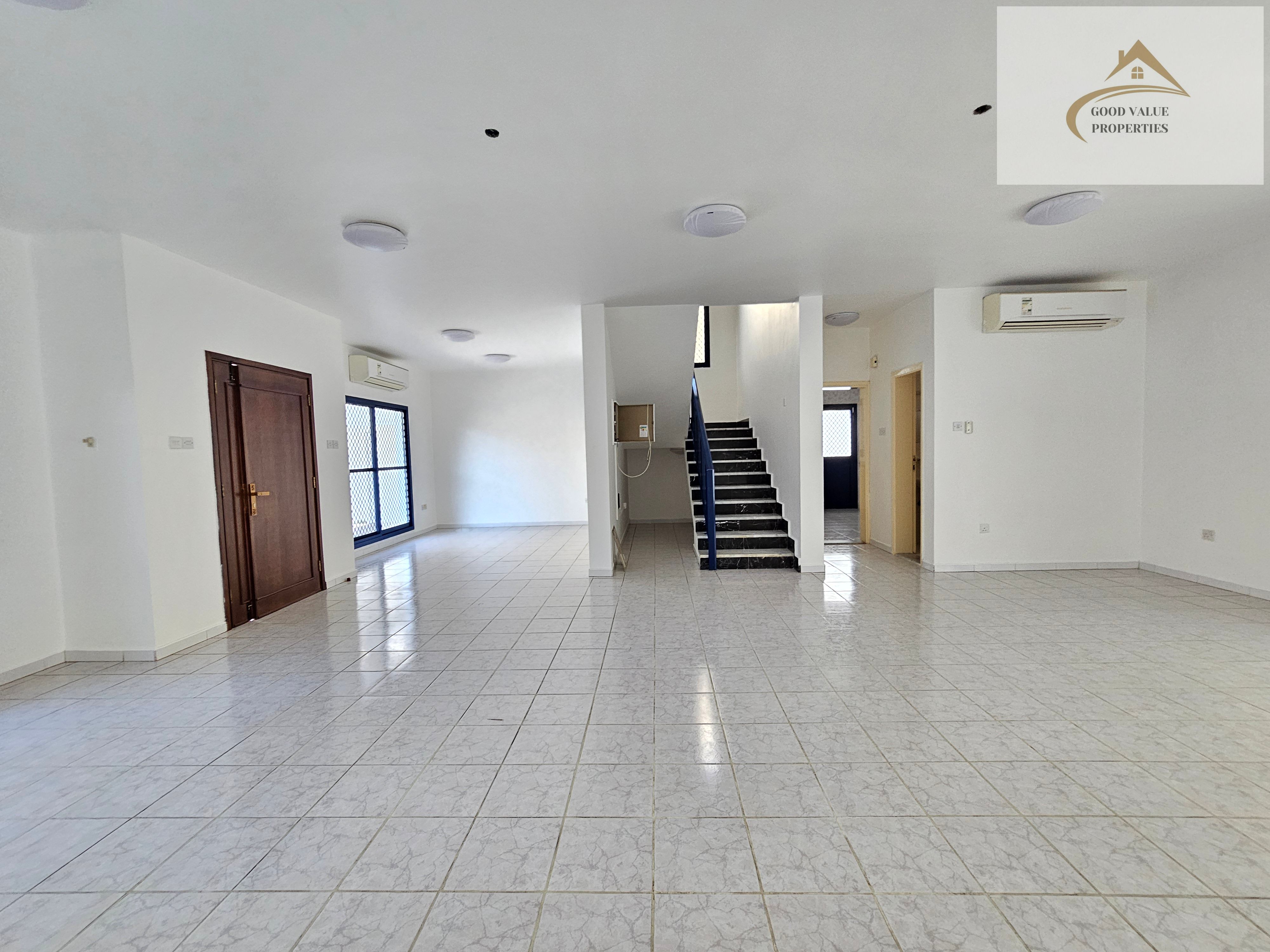 Spacious 4 Bhk villa with big green garden.