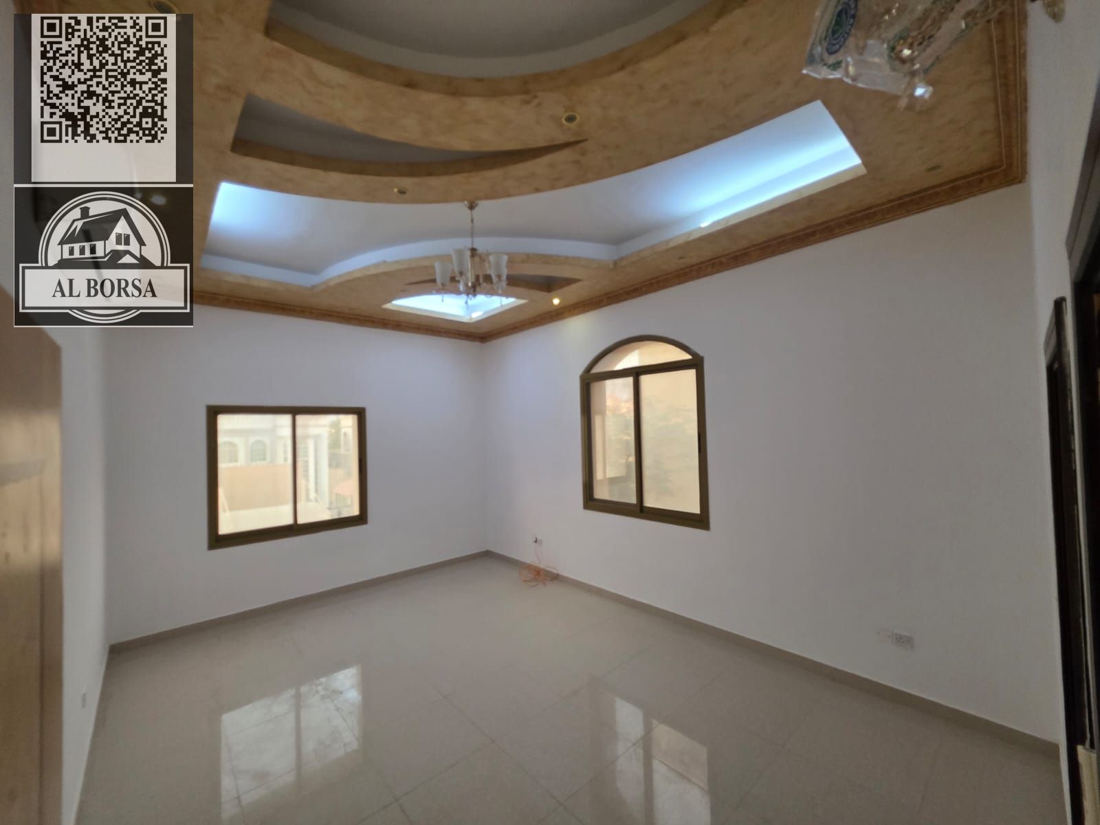 Villa for rent in Al Rawda 3 Residential: 100,000 Commercial: 125,000 Five master bedrooms Area: 3400 sq ft Asphalt road