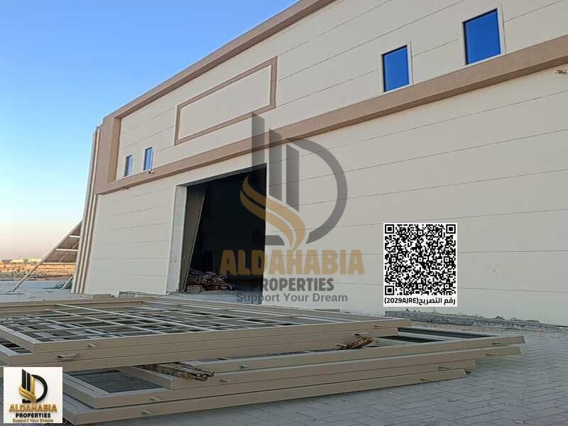 For Rent – Premium Warehouse with Showroom in Modern Umm Thoub Industrial Area