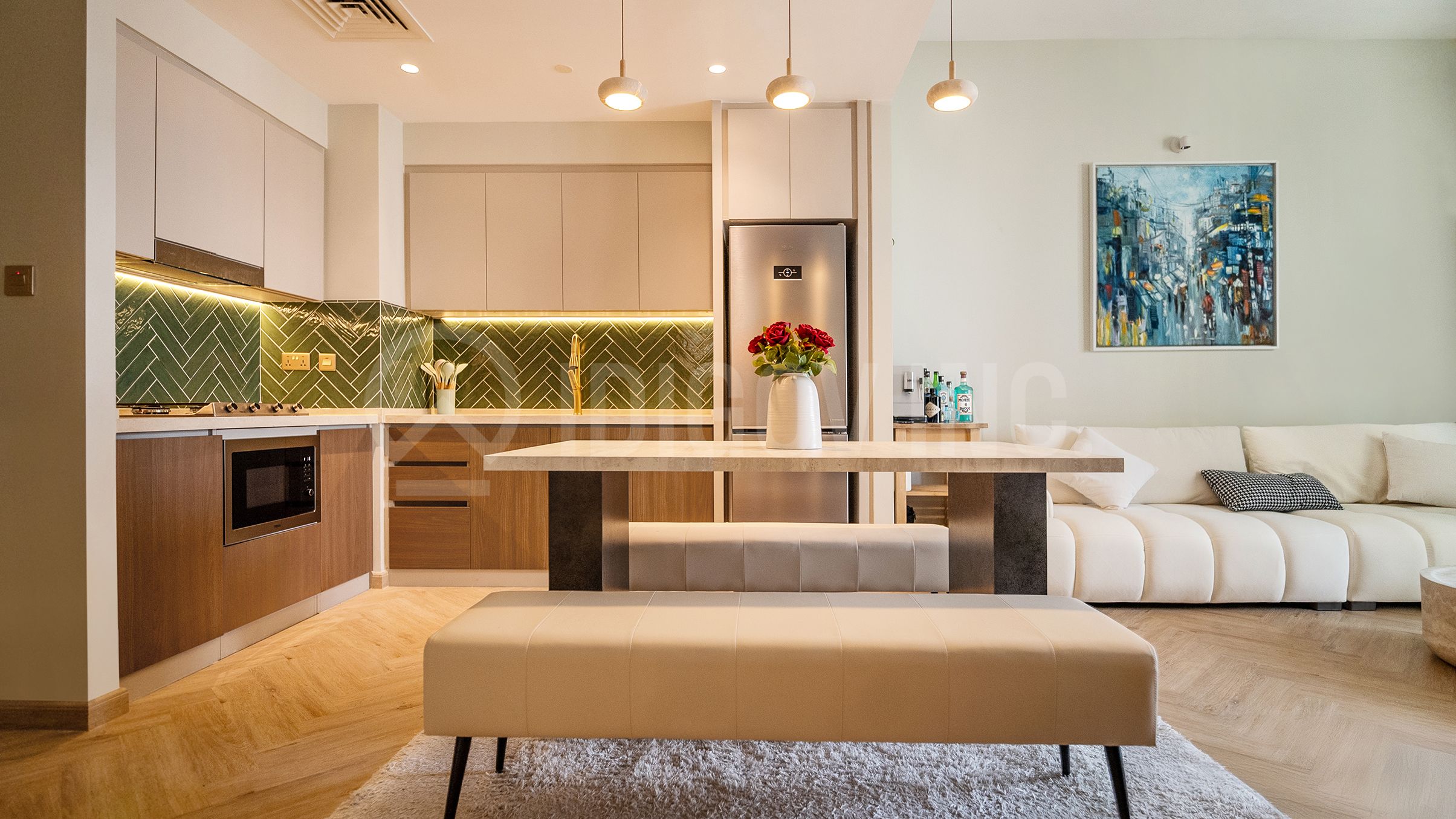 Upgraded | High Floor | Modern 1BR with Stunning Views