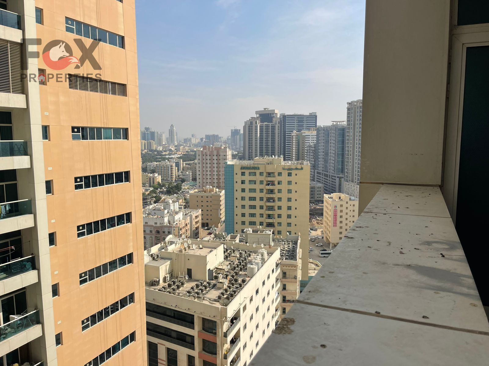 Fully serviced | 2-bedroom apartment in Ajman One | with private parking