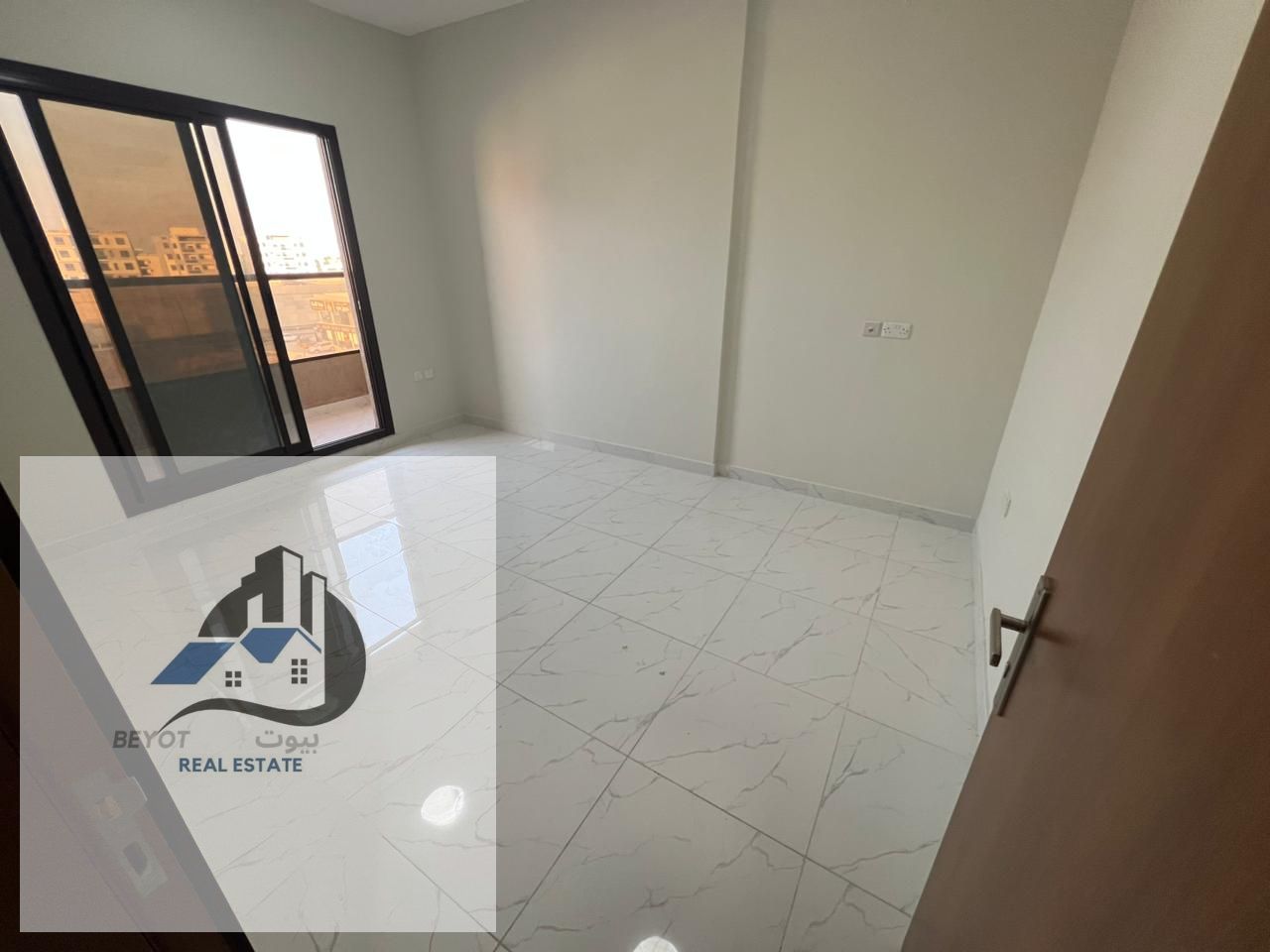 For Rent in Ajman – Al Rawda 1 A 1 Bedroom Hall (1 BHK) apartment located directly behind Al Hamidiya Police Station, offering a prime location with
