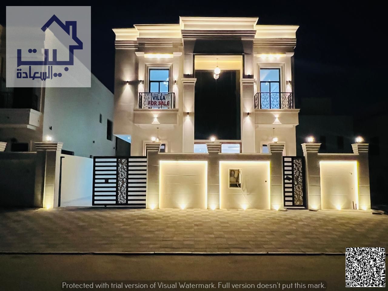 Your dream villa with a luxury classic design (2 floors + roof), incl . registration fees , beside the mosque and near Sheikh Mohammed Bin Zayed Rd.