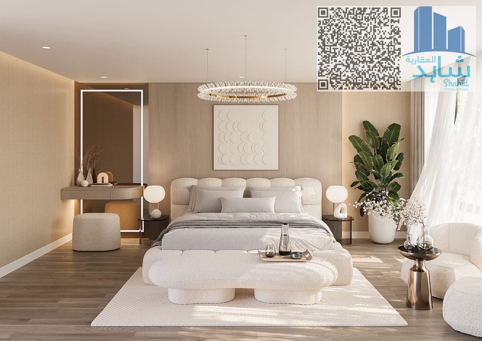 Hot Deal! 1BR Lagoon View | Tiger Downtown Ajman | 20% Discount on Cash | No Commission.