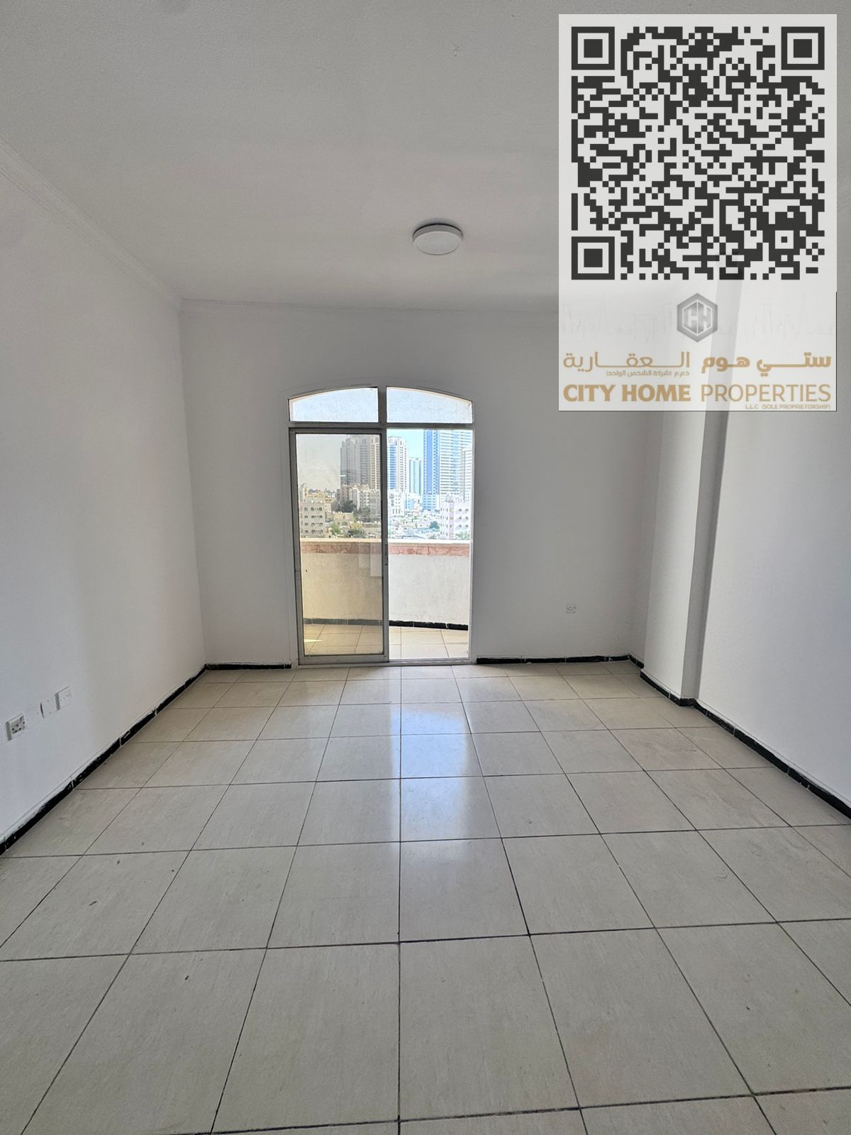 Apartment with Built-in Wardrobes & Central A/C in Al Rashidiya 3