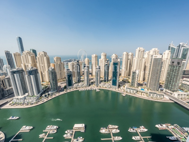 Full Marina View | High Floor | Large Layout