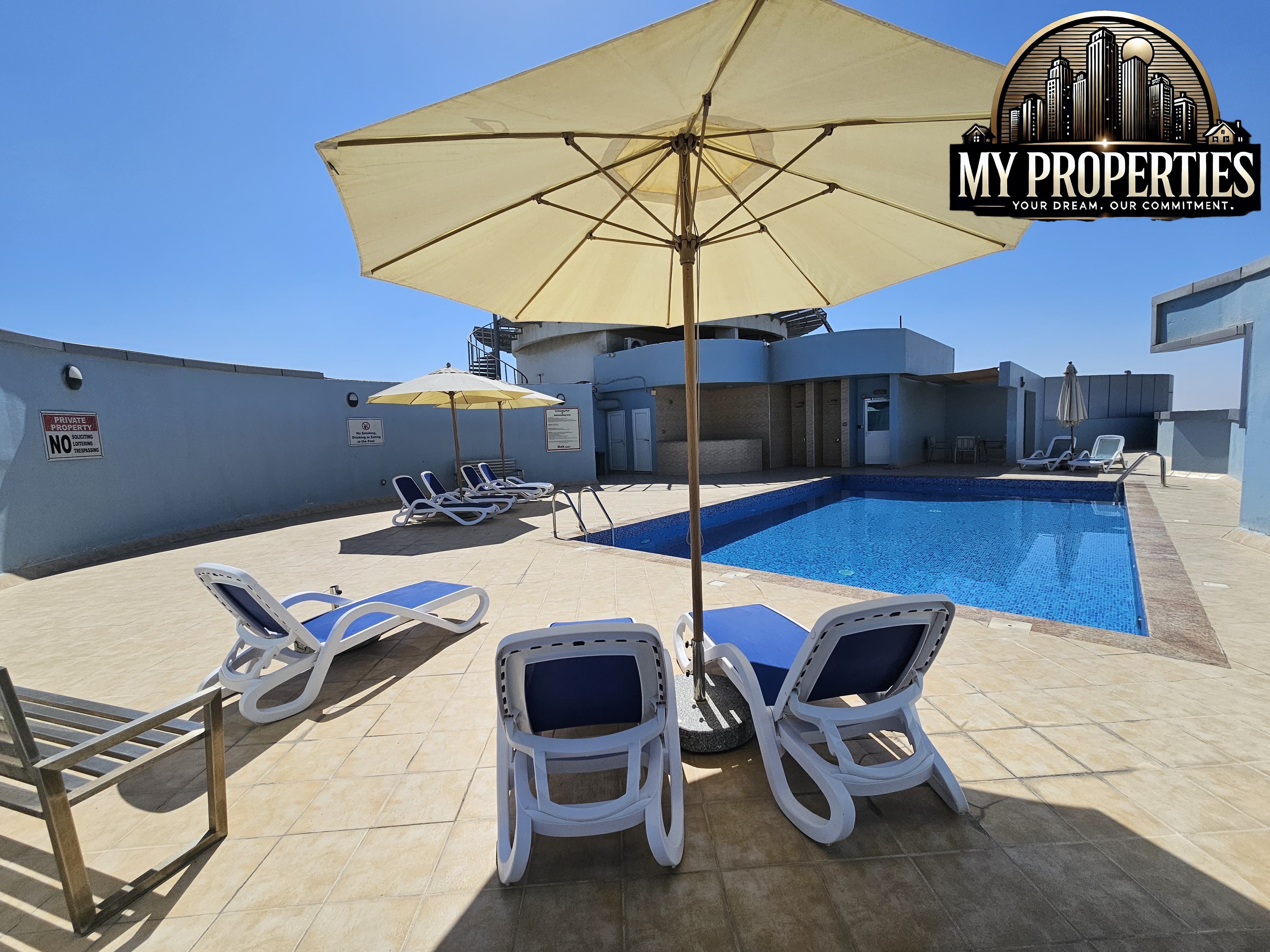 2BHK Apartment for Rent in Al Nakheel – With Swimming Pool!