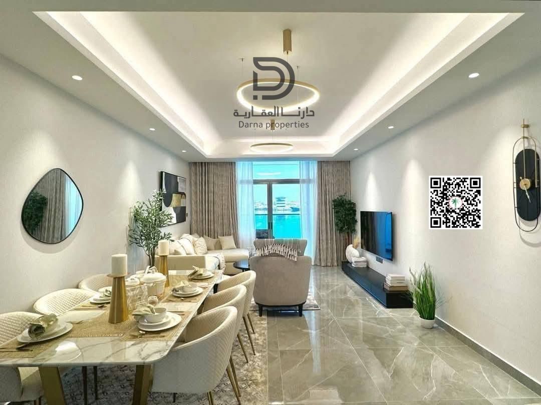 Features of Creek Tower Project – Your Best Opportunity for Investment and Housing: a two-bedroom apartment with a living room at a very great price