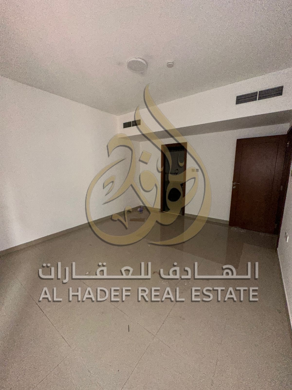 For rent in Sharjah – Al Taawun, a spacious and well-maintained apartment featuring 3 bedrooms, a hall, majlis, maid’s room (master), laundry room, an