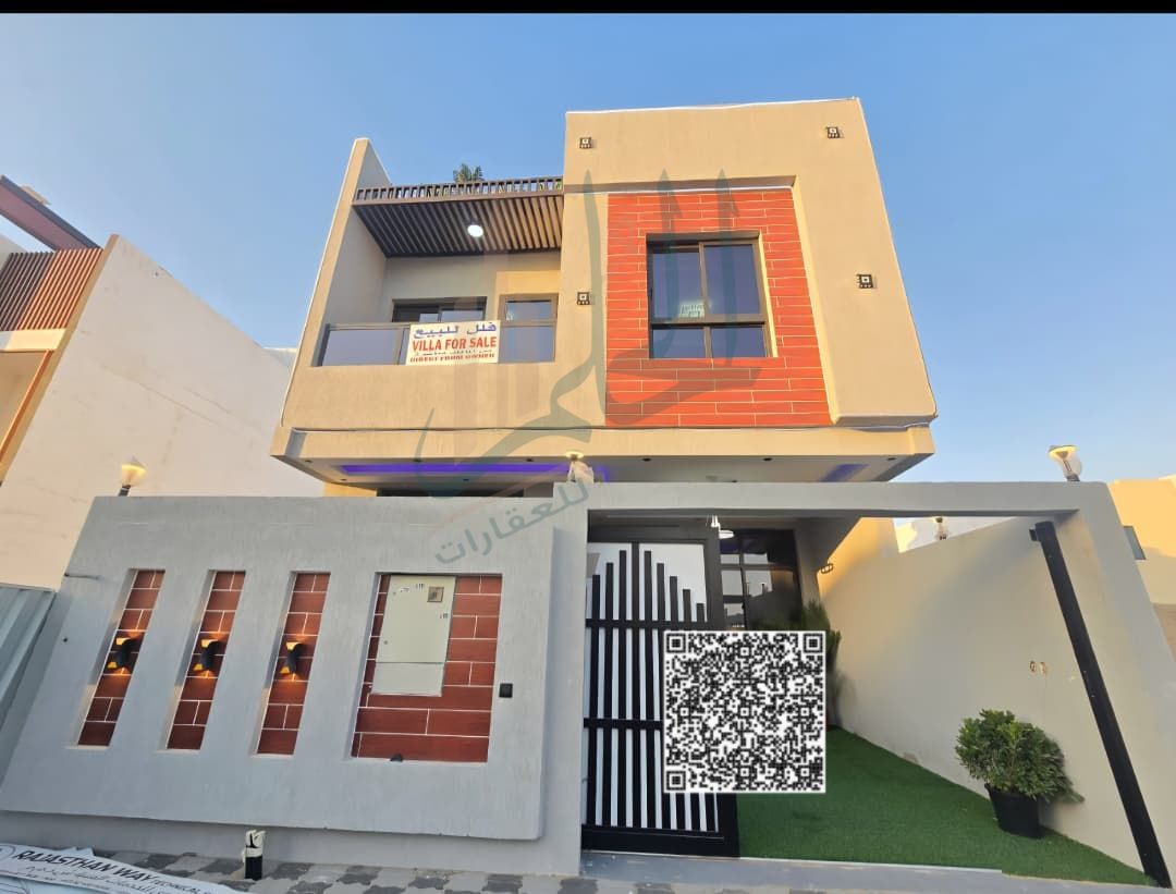 Luxury Villa for Sale in Al Zahya – Ajman | Fully Furnished | Brand New | First Occupant