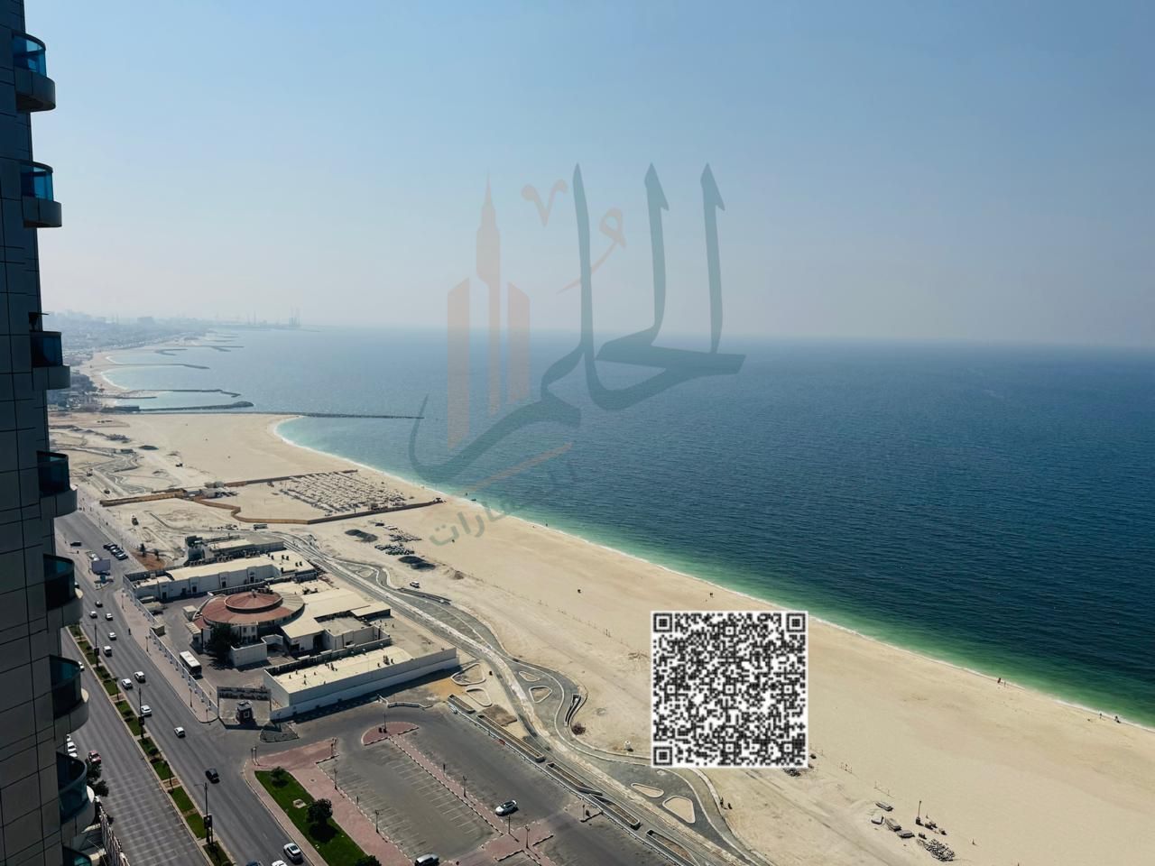 Exceptional Investment Opportunity in Ajman Apartment for sale in Corniche Residence Towers with full sea and city views, featuring high-end