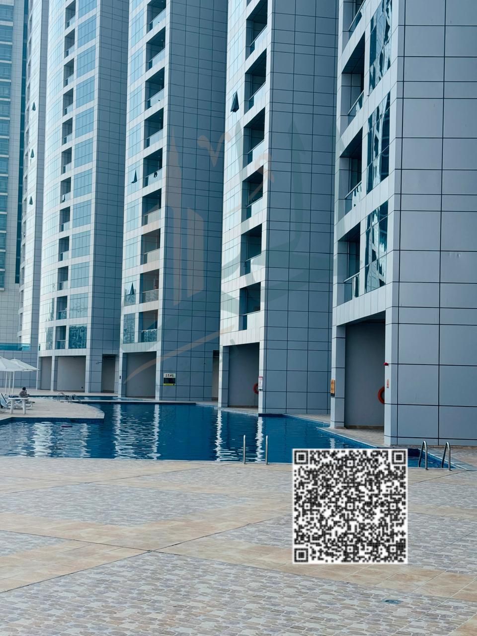 A luxurious investment and residential opportunity in Corniche Residence Towers – Ajman Exceptional location with panoramic views of the sea