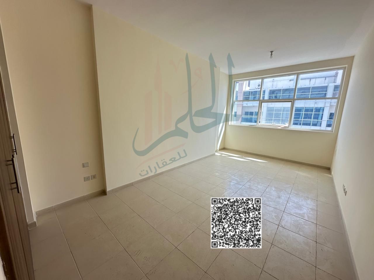 Apartment for rent in Ajman One Tower The apartment consists of two bedrooms and a living room, equipped with a modern American kitchen,